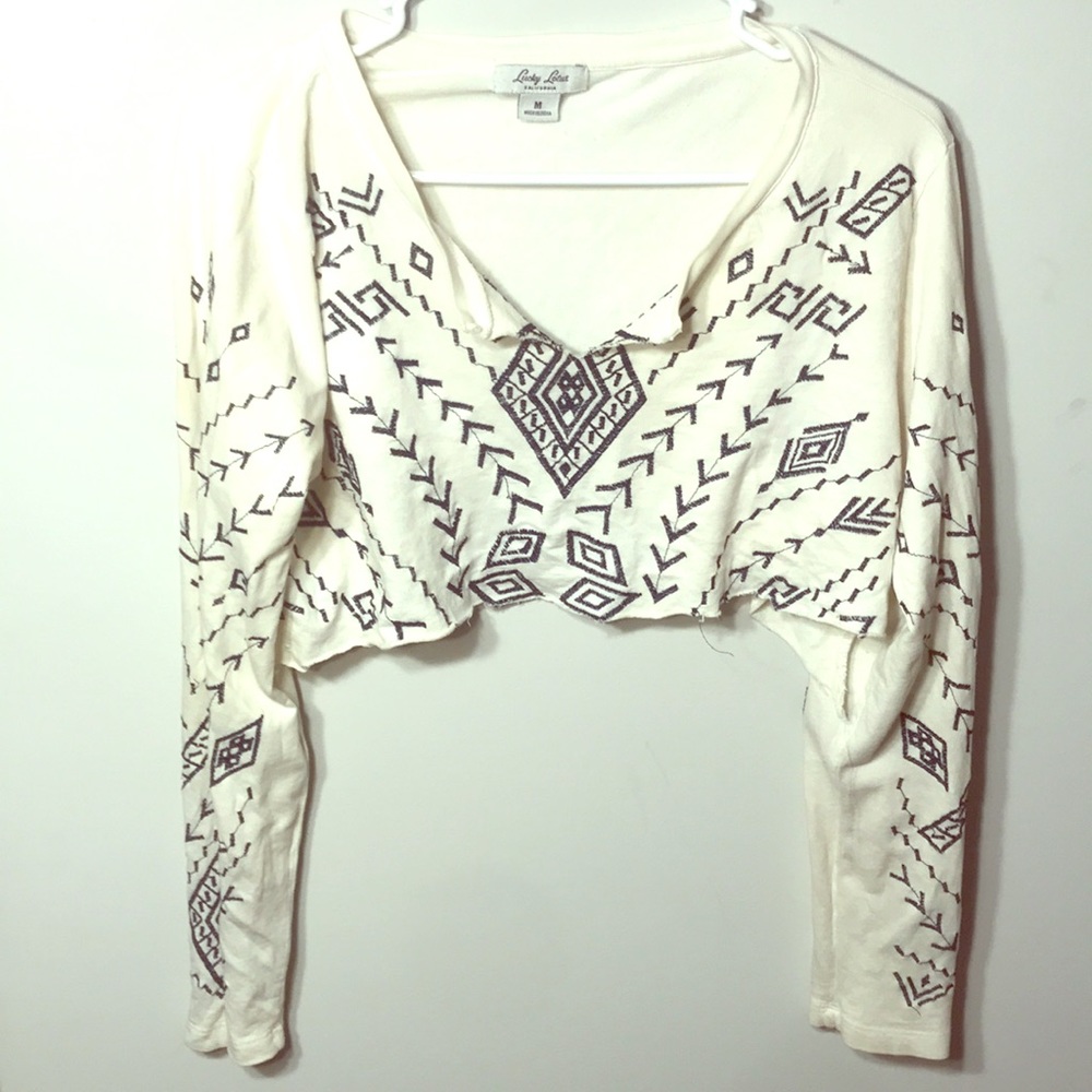 High cropped long sleeve